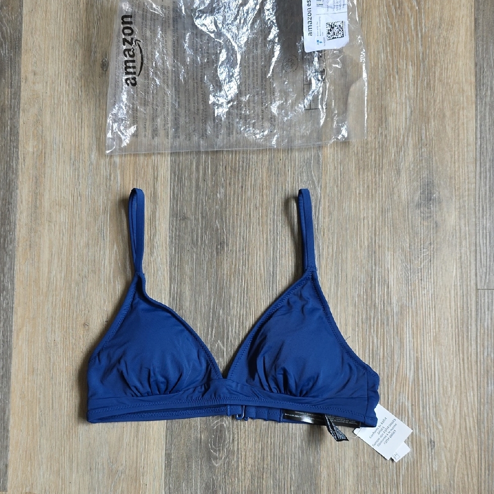 Amazon Essentials Triangle Bikini Top